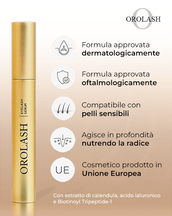 SIERO PER CIGLIA dermatologicamente-testato